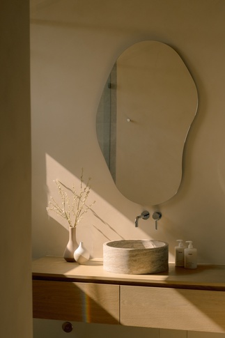 Bagno in stile mediterraneo di 20 di Andrea Benedetti Architetto