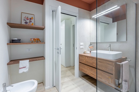 Bagno in stile moderno di 6 di giorgio davide manzoni architetto