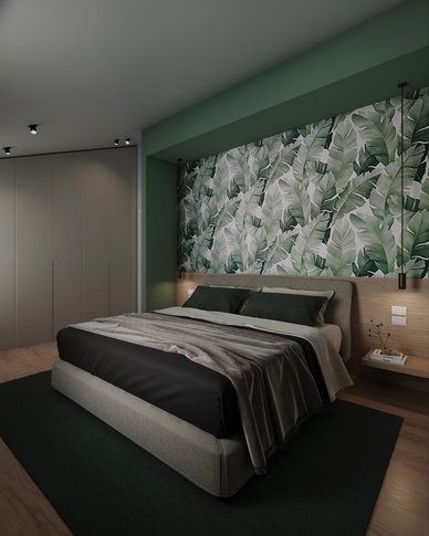 Camera da Letto in stile naturale di 14 di Isabella Giacometti Wellbeing Architect