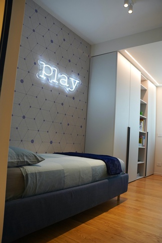 Cameretta Bambini in stile contemporaneo di 12 di Rosaura D’Alessandro Cameretta Bambini in stile contemporaneo di 12 di Rosaura D’Alessandro