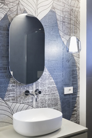 Bagno in stile moderno di 5 di zero6studio