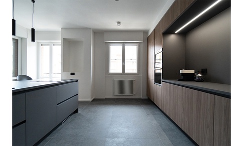 Cucina in stile contemporaneo di 20 di LIT-ARCHITECTS