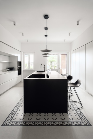 Cucina in stile minimal di 25 di Architetti 07am