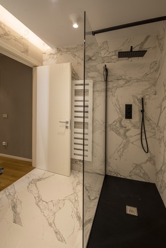 Bagno in stile moderno di 5 di MICHELE VOLPI STUDIO INTERIOR DESIGN