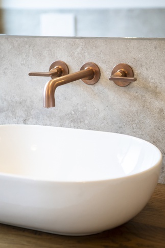 Bagno in stile contemporaneo di 9 di ARCHIELLE