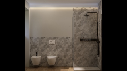 Bagno in stile contemporaneo di 5 di 1507 Interior studio